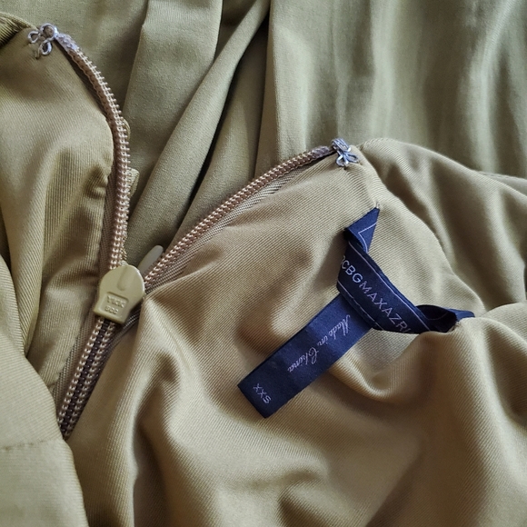 BCBG Max Azria KAEYA DRAPED EVENING GOWN  - Picture 13 of 15